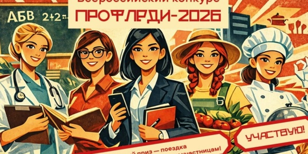 СТАРТОВАЛ ВСЕРОССИЙСКИЙ КОНКУРС «ПРОФЛЕДИ-2026»