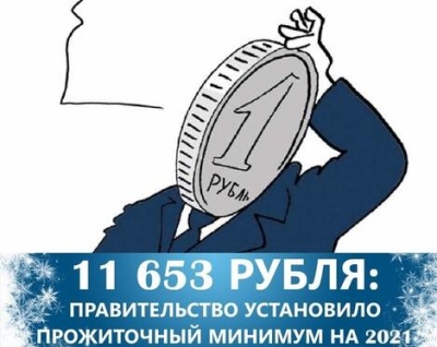 В России установлена новая величина прожиточного минимума