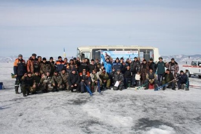 Традиционная зимняя рыбалка гусиноозёрских энергетиков