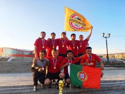 Команда «ТГК-14» победители малого «Кубка Мира» по мини-футболу в Улан-Удэ