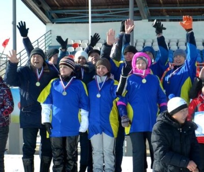 Чемпионы Зимних весёлых стартов района